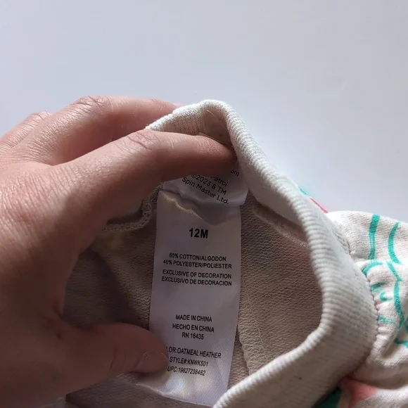 Paw Patrol 12 months Pup Power Tshirt and Short Set, Everest and Skye - Picture 10 of 11